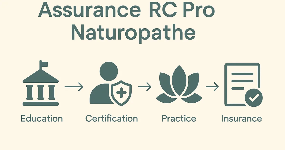 Assurance RC Pro naturopathe : ce qu'il faut savoir