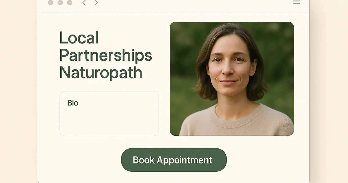 Partenariats locaux naturopathe : développez votre réseau